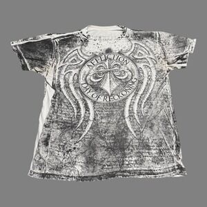 Affliction Los Angeles Day of Reckoning Fedor vs Arlovski Shirt Men's XL FLAWS‎